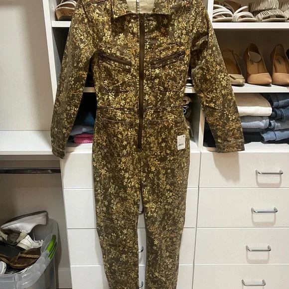 Free People Lennox Printed Jumpsuit - Picture 5 of 9